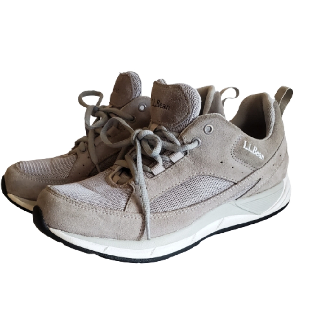 L.L. Bean Bean's Confort ‎ Walker Suede Mesh Shoes.